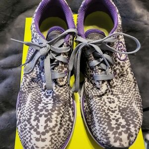 Zumba Fitness Gray and Purple Women's Sneakers